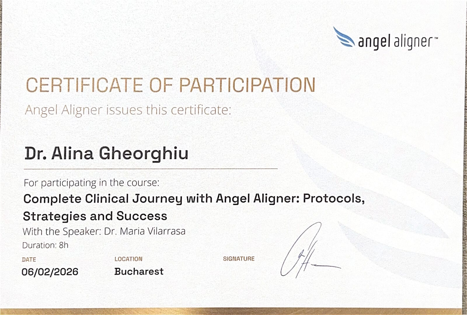 Angel Aligner: Parcurs clinic complet - Protocoale, Strategii și Succes